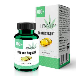 Hemp4Life lgyzselatin kapszula (immun) 60db 600mg